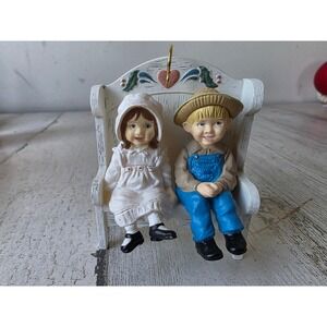 Hallmark 1995 ken crow Farm chair ornament Xmas tree